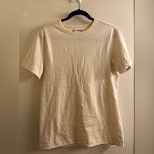 MERZ B. SCHWANEN 2-THREAD HEAVYWEIGHT T-SHIRT - NATURAL - 215.02